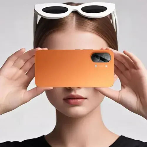Techsuit Kameraschutz Gehärtetes Glas Black für das Xiaomi Redmi 14C