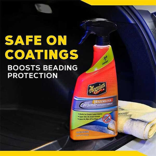 Meguiars Hybrid Ceramic Waterless Wash Wax 710ml Waterless Washing Waxing Solution