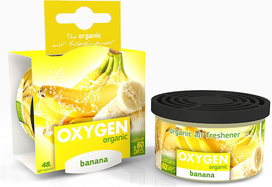 Ucare Car Air Freshener Can Console/Dashboard Banana 48gr 2pcs