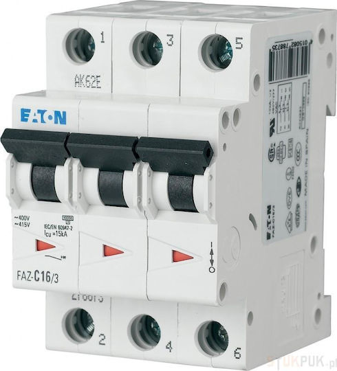 3p C 0,5a 15ka Ac Leistungsschalter C0 5/3 278856