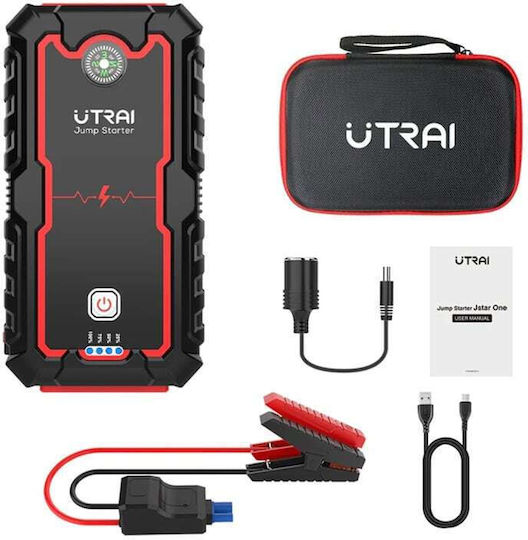 Utrai JS-one Tragbarer Batterie-Starter Auto & Motorrad 18000mAh mit Power Bank / USB 12V