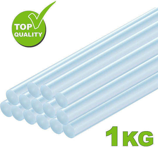 Benman Hot Glue Stick 12106 Transparent 11.2mm 33pcs