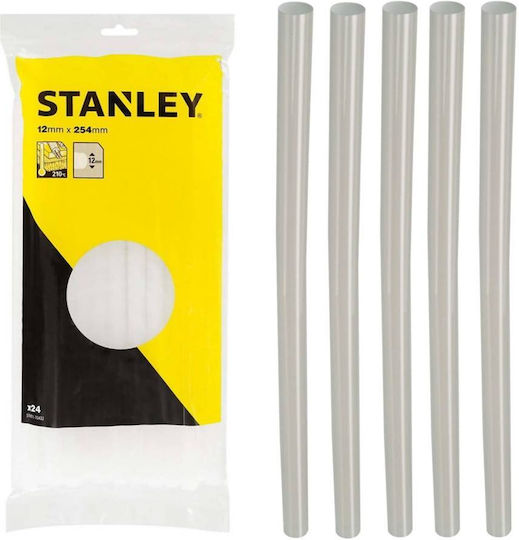 Stanley Ράβδοи от топли силикон Прозрачни лепила Прозрачен 12мм