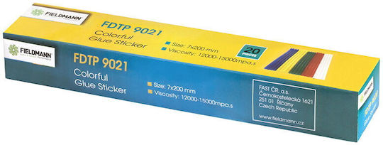 Fieldmann Hot Glue Stick FDTP 9021 Multicolour 7mm 20pcs