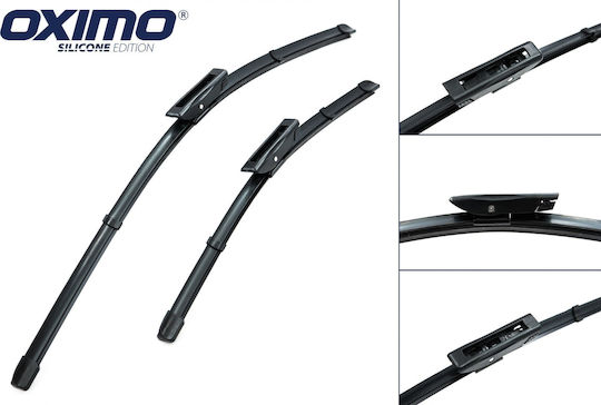 Oximo Front Car Wiper Set 650mm/350mm