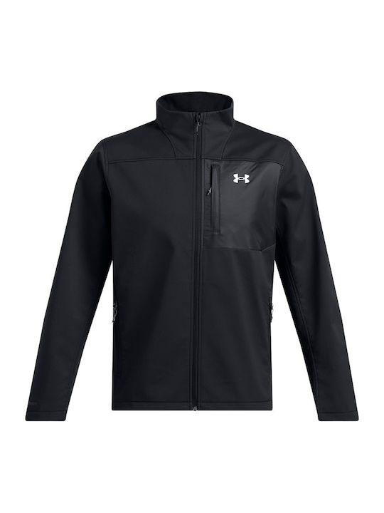 Shield Geacă De Iarnă Softshell Impermeabilă și Cu Protecție Împotriva Vântului Neagră