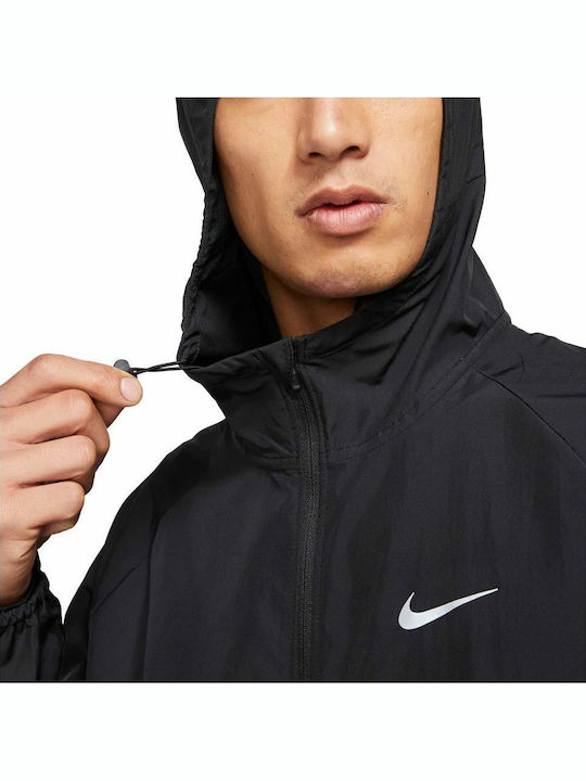 Repel Miler Athletic Jacket Windproof Black