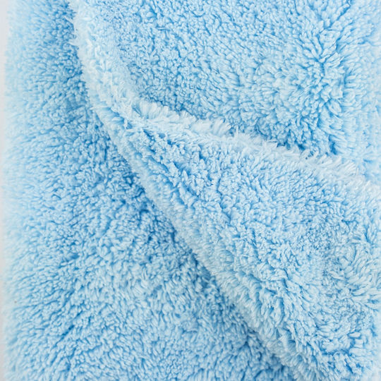 Cartech Cloth Microfiber Cleaning for Body Car 380gsm Light Blue 40x40cm