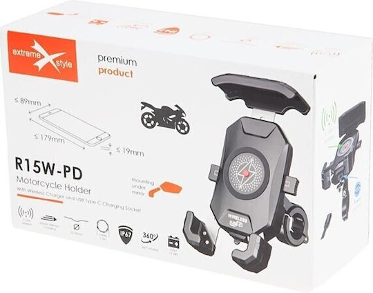 4 Ride Phone Holders Wireless Charger Pl R15w-pd Motorcycles