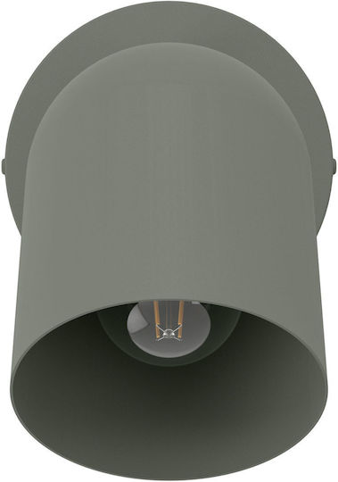 Eglo Tilston Single Spot with E14 Lamp Adapter in Green Color