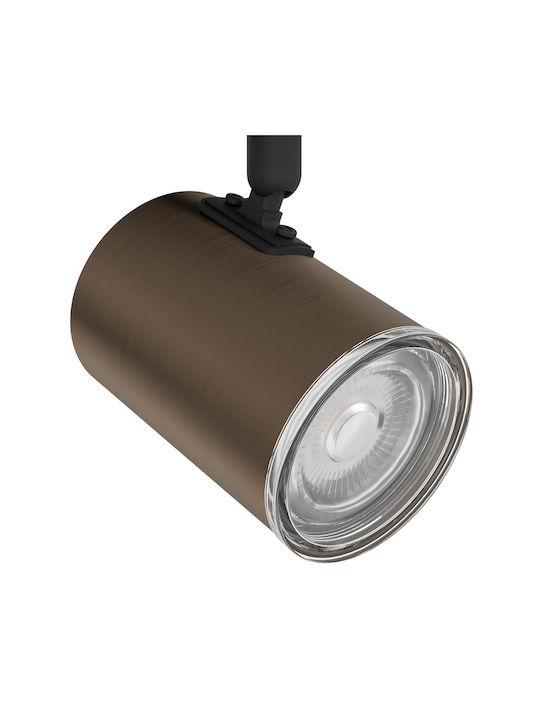 Eglo Consuma Triple Ceiling & Wall Spot with GU10 Lamp Adapter in Bronze Color
