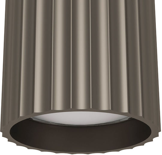 Eglo Portillo Ceiling & Wall Spot with GU10 Lamp Adapter in Bronze Colour