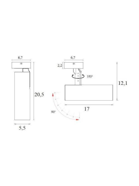 MaxLight Spot In White Colour