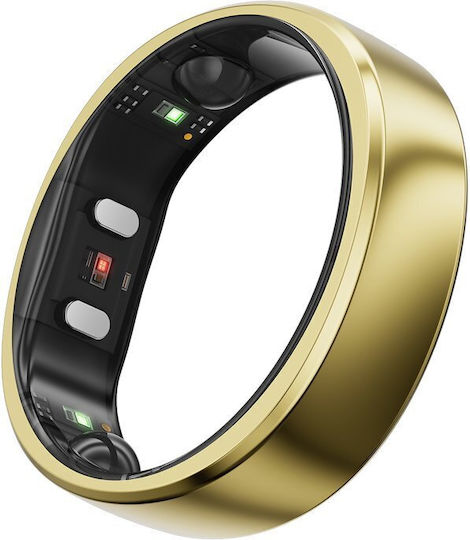RingConn Gen 2 Смарт Пръстен 20,45 мм с Пулсомер Златист、】【