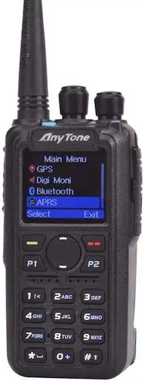 Anytone AT-D878UV Plus Ασύρματος Πομποδέκτης UHF/VHF με Έγχρωμη Οθόνη