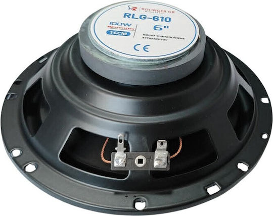 RLG-610 Car Speaker 6.5" 2 Way Piece