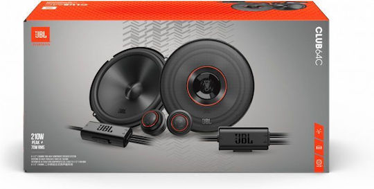 JBL Set Auto-Lautsprecher Clu 64C 6.5" mit 70W RMS (2 Weg)