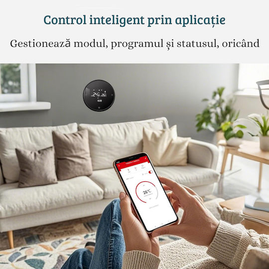 Цифров Термостат за Стая Smart с Тъчскрийн и Wi-Fi