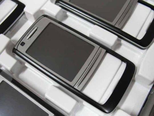 Nokia 6280 Преден Капак + Леща Черен Сребърен