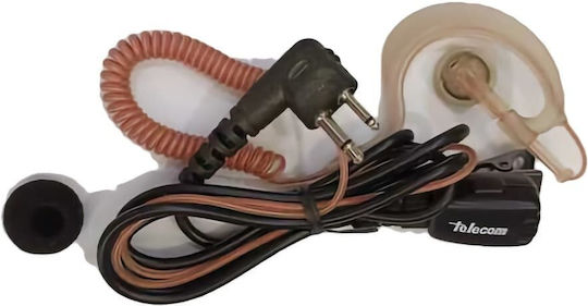 Telecom PY-29-M Căști Receptor Emisie Fără Fir UHF/VHF Compatibil cu Motorola