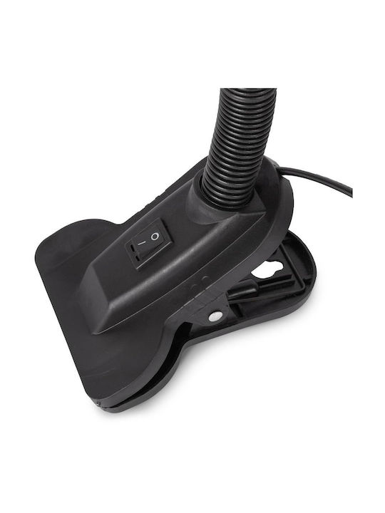 Avide Office Lamp for Socket E27 and Clip in White Color