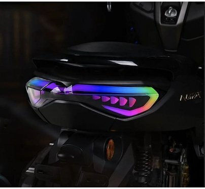 Yamaha N-max 125/155 21-24 Roc Multicolor Led Motorrad-Scheinwerfer