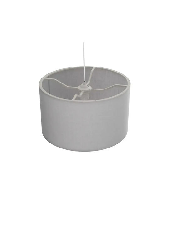GloboStar Lofty Hängelampe Gray mit Fassung E27 38x38x70cm.