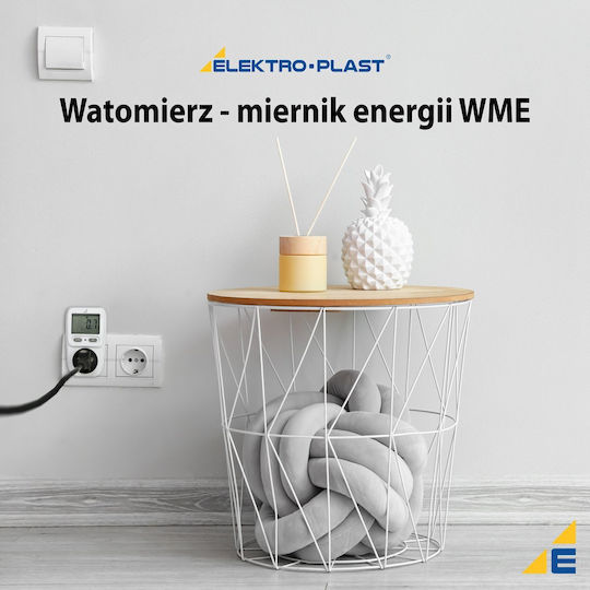 Wattmeter Energy Meter Wme 230v 16a 3680w Lcd Screen Cost In Euro Kwh 85.1