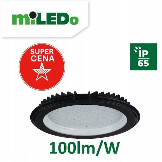 Industrial Luminaire Hb Ufo Led 200w-nw 20000lm Neutral Color 4000k 110 Ip65 Black 31407