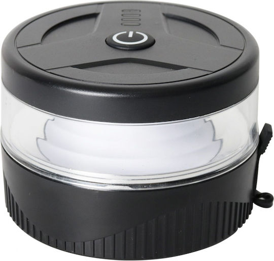 Baliză LED Reîncărcabilă Portocalie 12v 24v Magnet Ø80mm