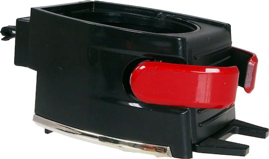iBox Car Cup Holder 1 Position for AC Vents in Black Color