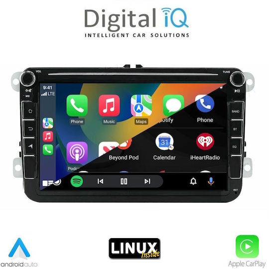 Digital IQ Автомобилна Аудио Система 2004-2014 с Clima (Bluetooth/USB/Wi-Fi/GPS) с Touch Screen 8"