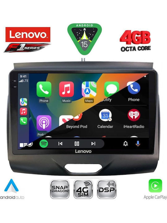Lenovo Lenovo Auto-Audiosystem Für Ford Ranger 2015-2018 Mit Touchscreen 9 Zoll Bluetooth USB WiFi GPS Apple CarPlay Android Auto