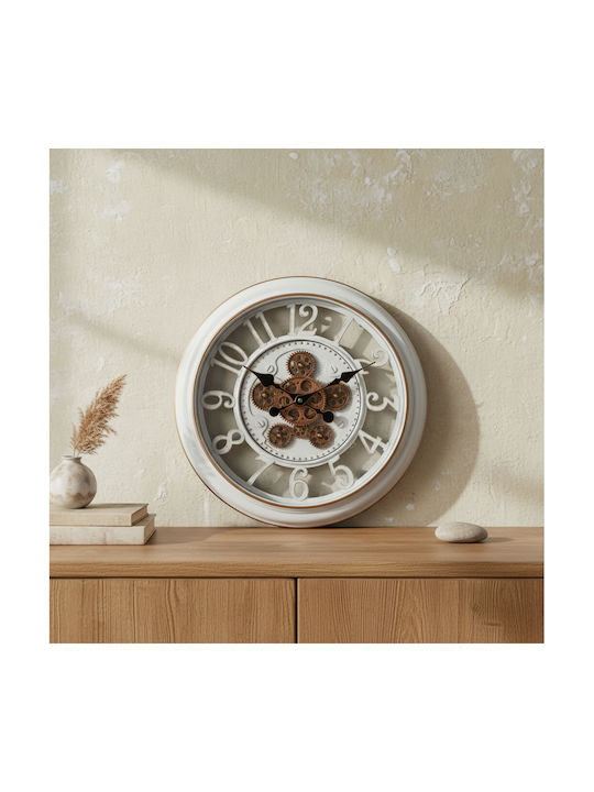 Mondex Wall Clock White Ø45cm