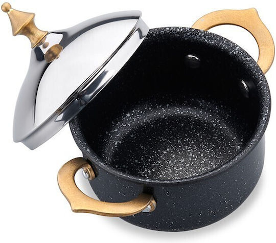 Korkmaz Hanedan Ρηχή Κατσαρόλα από Αλουμίνιο 45lt / 10cm