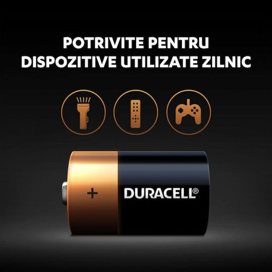 Duracell Baterii alcaline D 1.5V 6 buc
