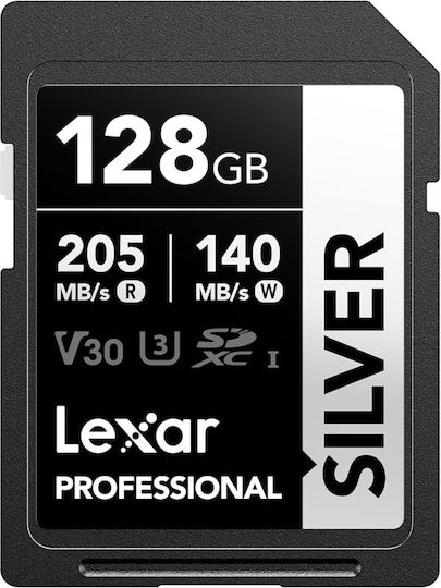 Lexar Professional SDXC 256GB U3 V30 UHS-I 205MB/s