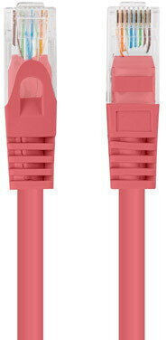 Lanberg U/UTP Cat.6 (Gigabit) Cablu De Rețea Ethernet 0.25m Roșu