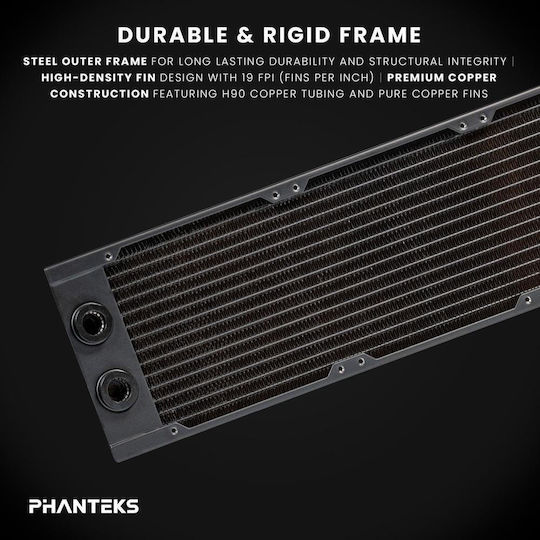 Phanteks Glacier EZ-Fit Radiator Black
