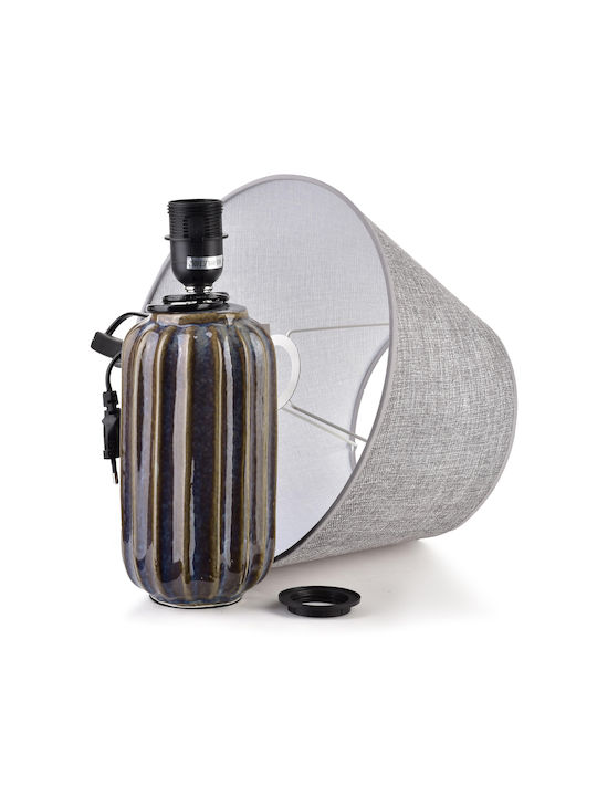 Mondex Table Lamp with Beige Shade and Base