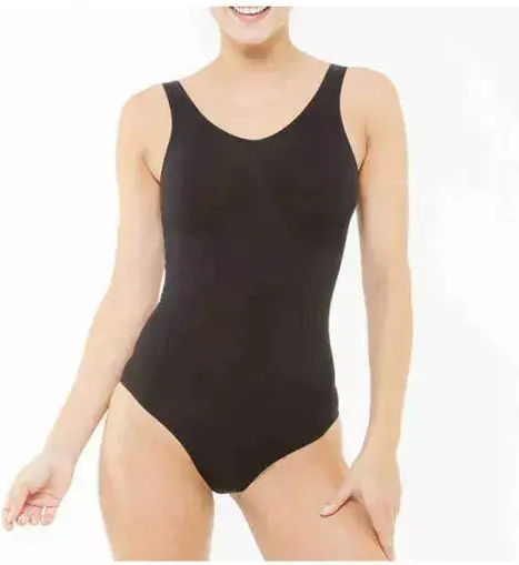 Дамски Бански Костюм Skin'up Bans-otsl-m001-1p-d-bk-sm Черен Тънък S M
