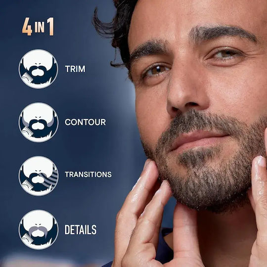 Gillette Επαναφορτιζόμενη Κουρευτική Μηχανή Μαύρη