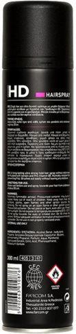 Farcom HD Keratin & Pro-vitamin B5 Ultra Strong Hold Hairspray