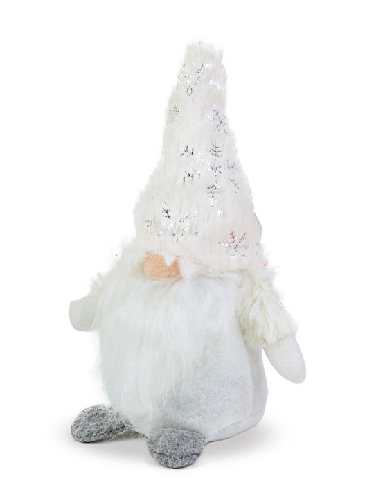 Skandinavischer Weihnachtszwerg 24 Cm Dekorative Textilfigur mit Bart