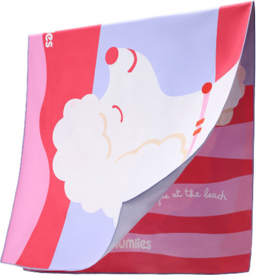 Lumiies Microfiber Body Towel Pink 160x80cm