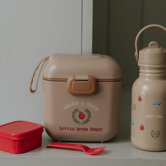 Elodie Details Learn & Grow Детска Бутилка За Вода Неръждаема Стомана С Изскачащо Капаче 350ml