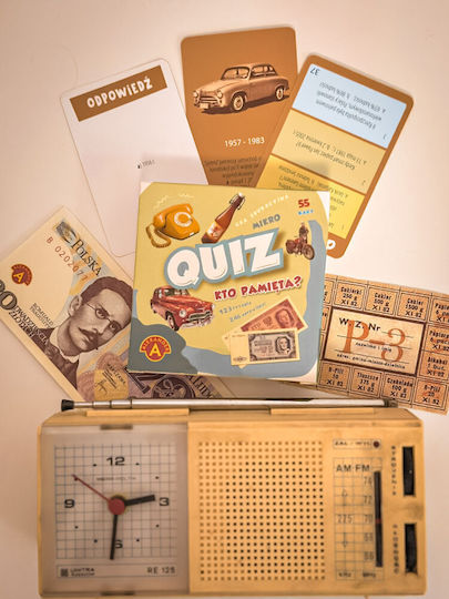 Επιτραπέζιο Παιχνίδι Quiz Who Remembers? για 2-3 Παίκτες 10+ Ετών (PL) Alexander