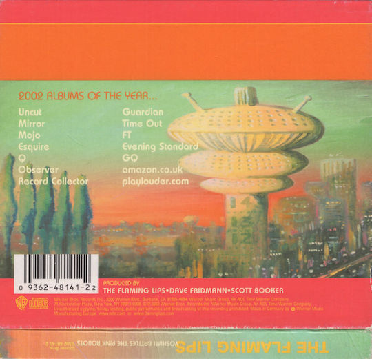 Flaming Lips Yoshimi Battles Pink Robots Cd