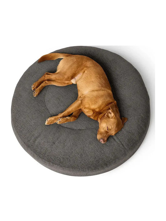 Hunter Hundebett Rund Orthopädisch Braun
