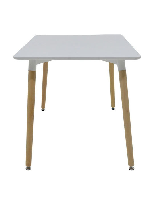 Natali Esszimmermöbel-Set mit 4 Stücken 120x80cm